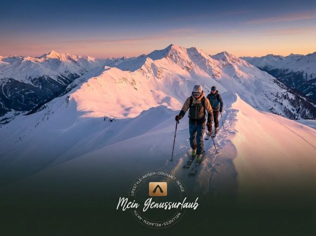Stille Gipfel, frische Spuren, pure Freiheit.

Wo beginnt Genuss? Mit jedem Schritt bergauf. Was wartet oben? Unvergessliche Aussichten.

Finde Hotels, stelle direkt deine Anfrage und buche ohne Umwege auf www.Meingenussurlaub.com.

Dein nächstes Erlebnis wartet schon.